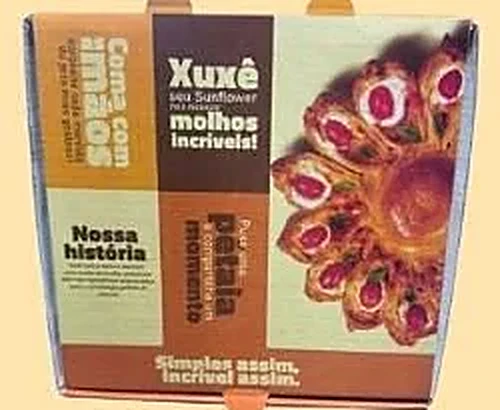 Caixa conjugada personalizada da Sunflower